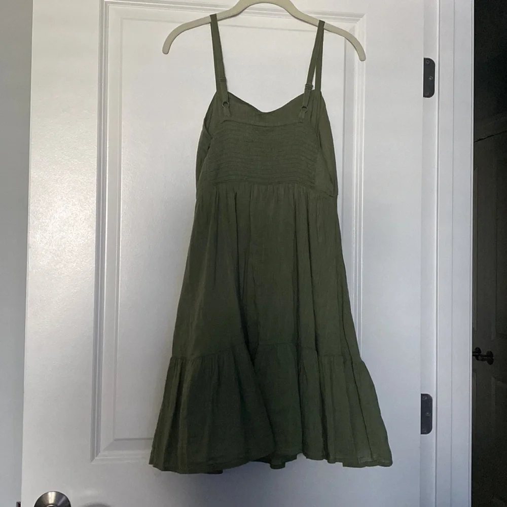Old Navy Green Summer Dress - Picture 2 of 2